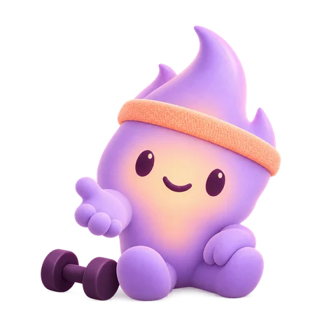 Spark sitting down for a well-earned rest