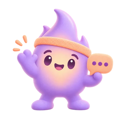 Spark waving hello